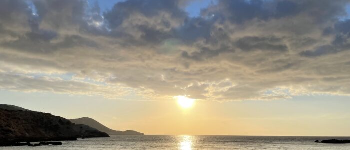 #gavdos Isola di Gavdos al tramonto