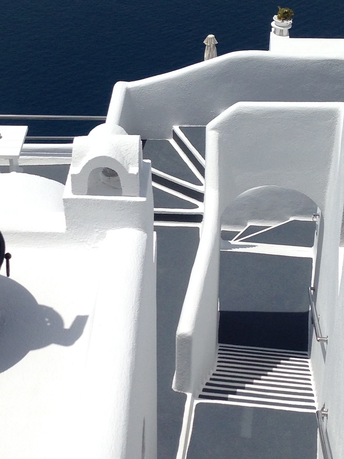 il bianco dell'Isola di Santorini